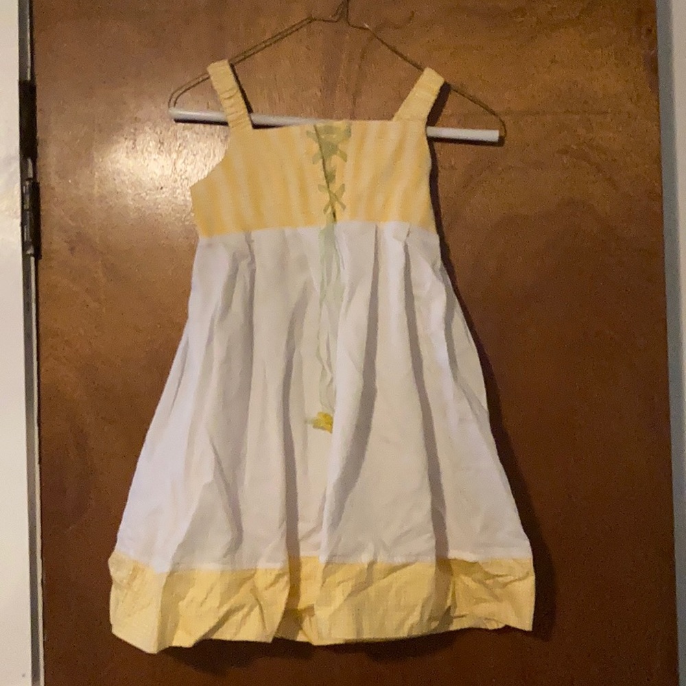 Beautiful yellow summer dress